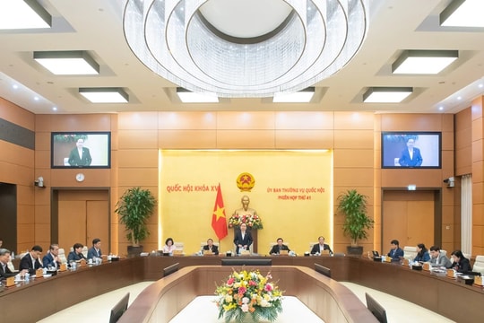 Phiên họp thứ 41, Ủy ban Thường vụ Quốc hội: Cho ý kiến 4 dự án luật, xem xét, thông qua 2 nghị quyết