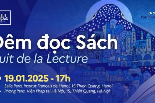 Đêm đọc sách năm 2025 chủ đề về di sản