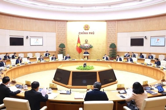 Thủ tướng Phạm Minh Chính chủ trì Phiên họp Chính phủ chuyên đề xây dựng pháp luật tháng 1