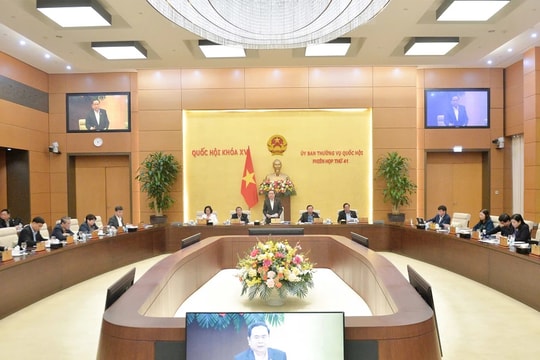Ủy ban Thường vụ Quốc hội cho ý kiến về việc chuẩn bị Kỳ họp bất thường lần thứ Chín