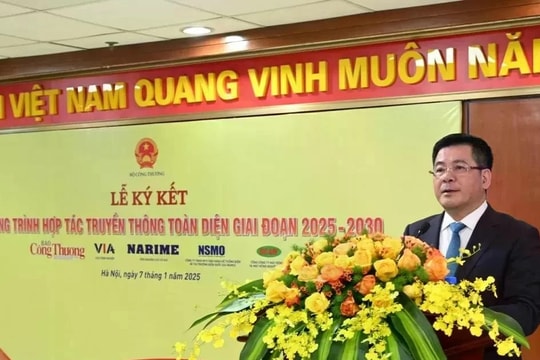 Báo Công Thương và một số đơn vị ký kết hợp tác truyền thông toàn diện