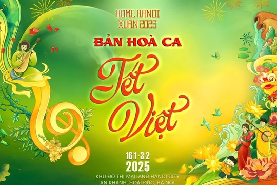 Bản hòa ca Tết Việt trên đường hoa Home Hanoi Xuan 2025