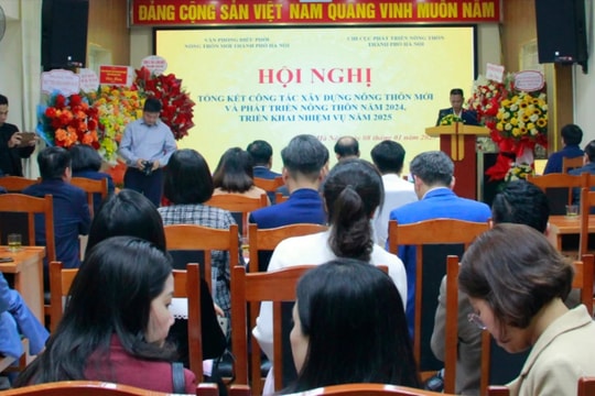 Hà Nội tiếp tục dẫn đầu cả nước về xây dựng nông thôn mới và OCOP