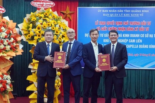 Đầu tư hạ tầng khu công nghiệp chiến lược, thu hút nhà đầu tư đến Quảng Bình