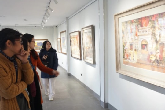 Gặp gỡ mùa xuân trong triển lãm "Sắc xuân Ất Tỵ"