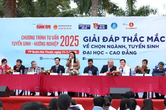 Tư vấn tuyển sinh - hướng nghiệp - "chìa khóa" mở cánh cửa thành công cho thế hệ trẻ