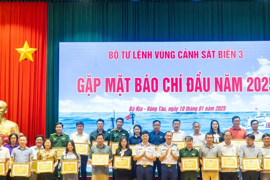 Cảnh sát biển cùng báo chí lan tỏa trách nhiệm bảo vệ biển đảo