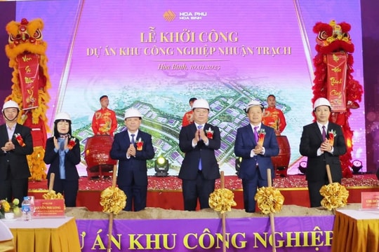 Gần 2.400 tỷ đồng xây dựng Khu công nghiệp Nhuận Trạch, Hòa Bình