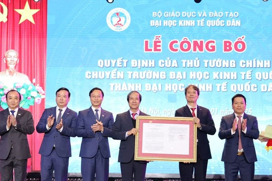 Bộ trưởng Nguyễn Kim Sơn: Bản sắc, thương hiệu Kinh tế quốc dân cần nối tiếp và phát huy khi trở thành "Đại học"