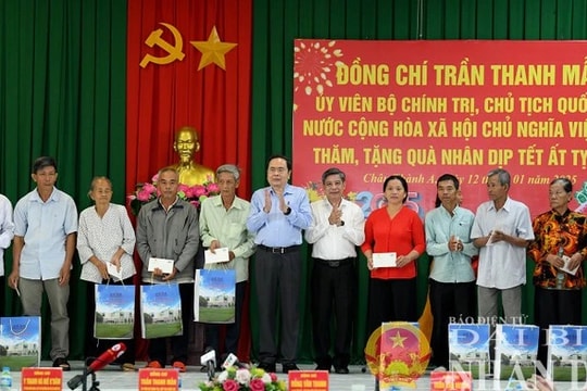 Chủ tịch Quốc hội Trần Thanh Mẫn: Chọn cán bộ đủ đức, đủ tài phụng sự Tổ quốc, phục vụ cho nhân dân