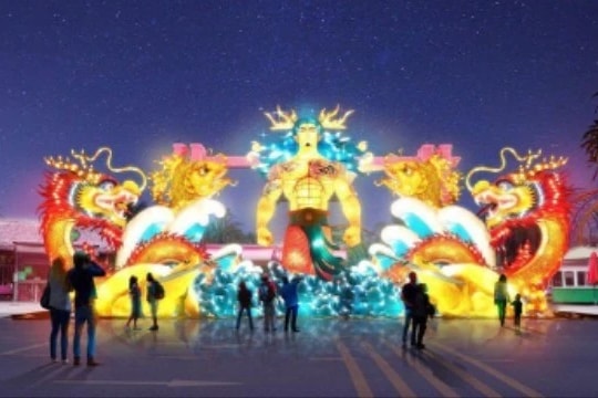 Văn hóa dân gian trong Lễ hội Ánh sáng phương Đông