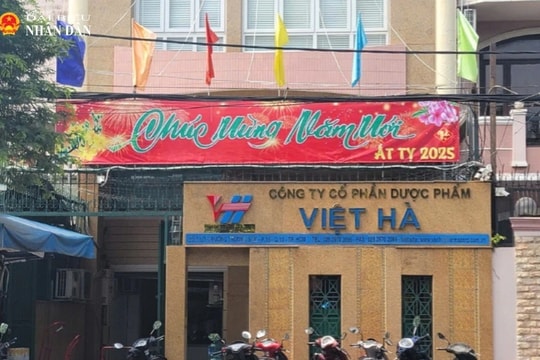 TP. Hồ Chí Minh: Công ty Cổ phần Dược phẩm Việt Hà vi phạm quy định về kê khai giá thuốc