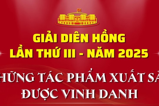 Giải Diên Hồng 2025: 8 giải A, 15 giải B, 20 giải C, 40 giải Khuyến khích
