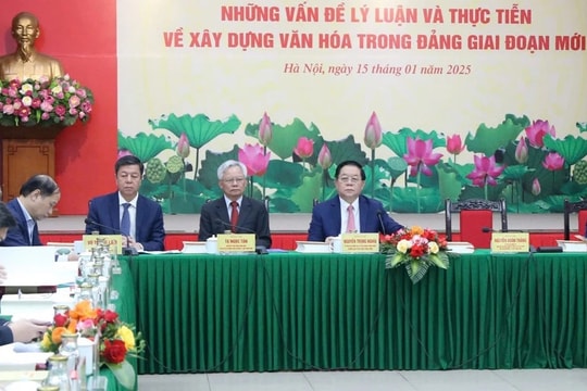 Văn hóa trong Đảng - kết tinh những giá trị tốt đẹp nhất, tiên phong nhất của văn hóa dân tộc Việt Nam