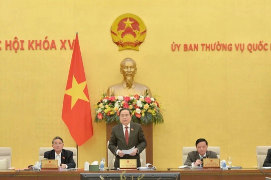 Ủy ban Thường vụ Quốc hội xem xét điều chỉnh Chương trình xây dựng luật, pháp lệnh năm 2025