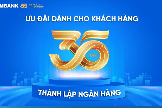 Món quà tri ân đặc biệt dành cho khách hàng - Kỷ niệm 35 năm Eximbank