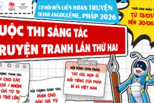 Tìm kiếm tài năng sáng tác truyện tranh Việt Nam