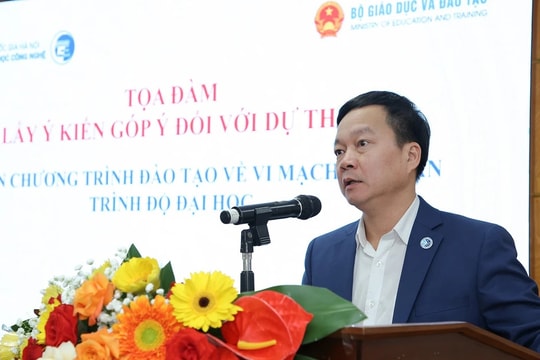 Sắp có chuẩn chương trình đào tạo về vi mạch bán dẫn trình độ đại học