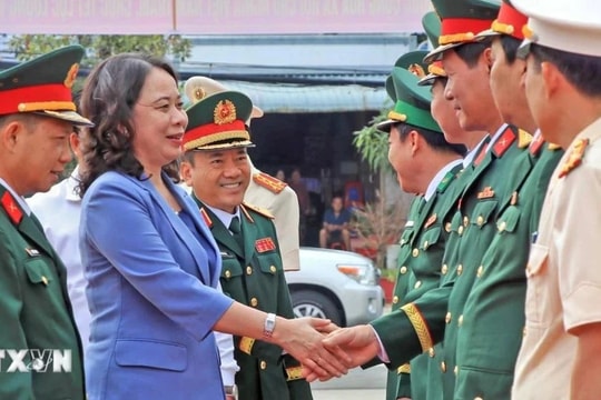 Phó Chủ tịch nước Võ Thị Ánh Xuân thăm, chúc Tết tại tỉnh Cà Mau