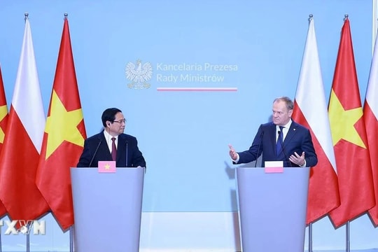 Tuyên bố chung Việt Nam-Ba Lan về nâng tầm quan hệ song phương
