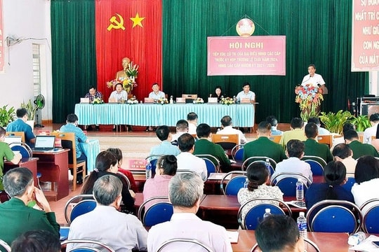 Giám sát chuyên đề nội dung cử tri kiến nghị nhiều lần