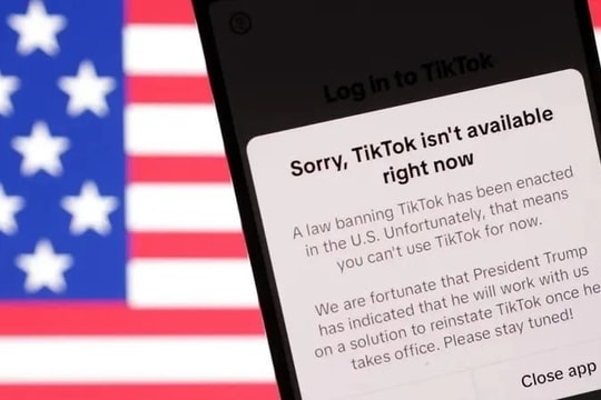 TikTok hoạt động trở lại ở Mỹ nhờ Tổng thống Trump