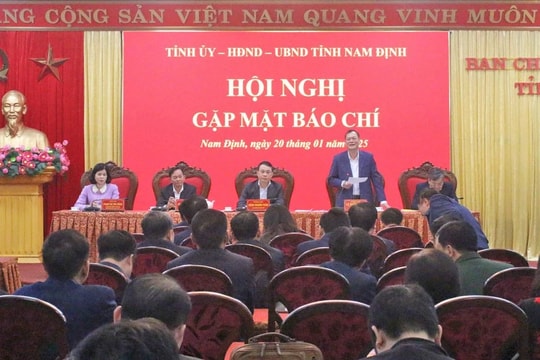 Báo chí đồng hành cùng tỉnh Nam Định thực hiện nhiệm vụ chính trị