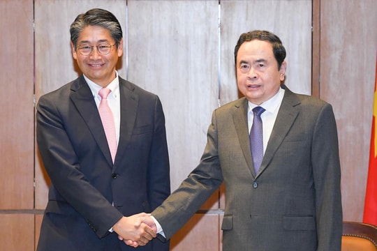 Chủ tịch Quốc hội Trần Thanh Mẫn tiếp Đại sứ Nhật Bản Ito Naoki