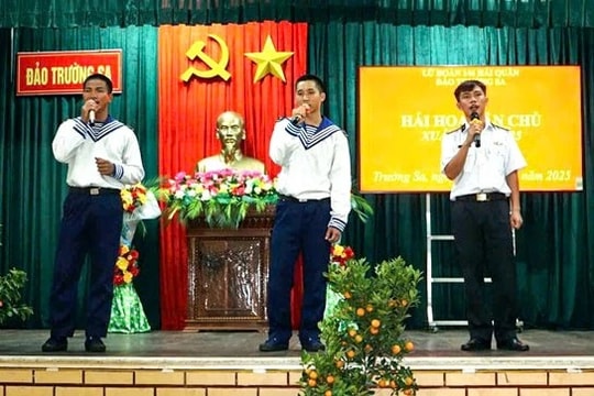 Xuân nơi huyện đảo Trường Sa