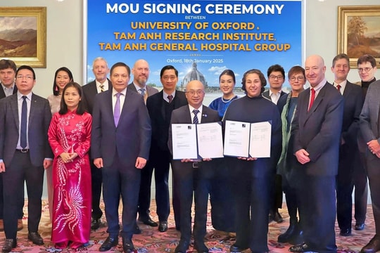 Trường Đại học Oxford ký hợp tác song phương với Viện Nghiên cứu, Hệ thống Bệnh viện Tâm Anh