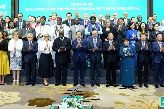 Một số hình ảnh tại Diễn đàn nghị viện hợp tác Pháp ngữ về nông nghiệp bền vững, an ninh lương thực và biến đổi khí hậu