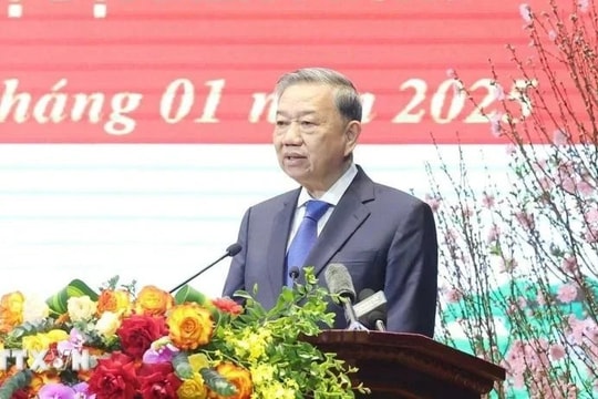 Tổng Bí thư Tô Lâm thăm, làm việc tại Bộ Tư lệnh Bộ đội Biên phòng