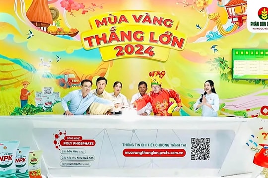 Thần tài ghé thăm livestream mùa vàng thắng lớn 2024