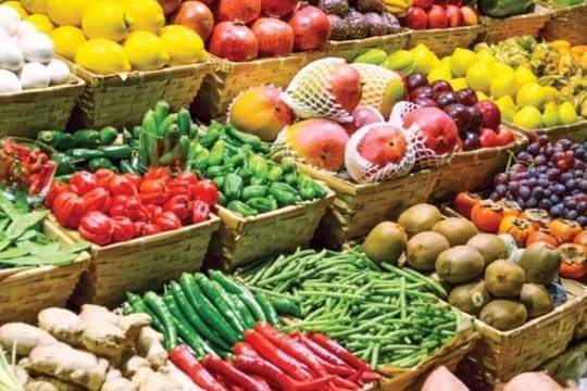 Nguồn cung hàng nông sản dồi dào đáp ứng nhu cầu tiêu dùng trong dịp Tết