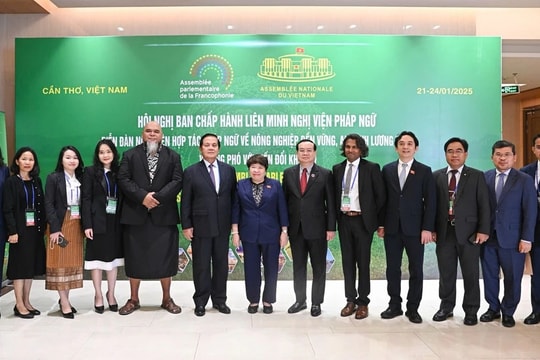 Bế mạc Hội nghị Ban Chấp hành Liên minh Nghị viện Pháp ngữ