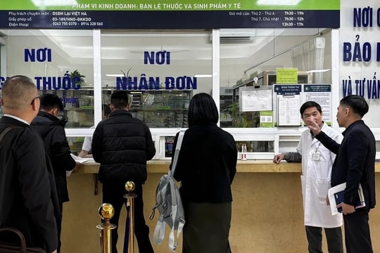 Kiểm tra việc cung ứng thuốc trong dịp Tết tại Hà Nội