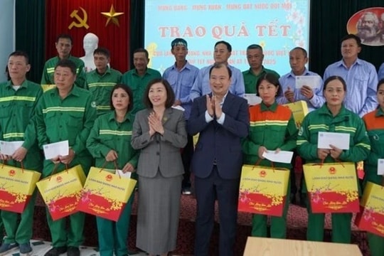 8,6 triệu lượt người lao động được thụ hưởng chăm lo Tết 2025