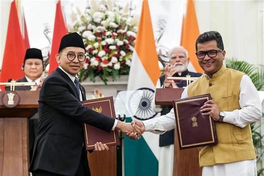 Indonesia, India ink numerous cooperation agreements