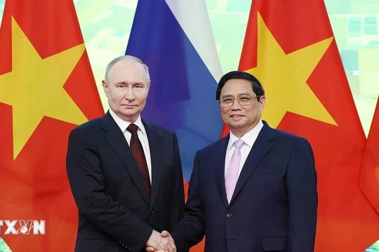 Sự tiếp nối xứng đáng truyền thống hữu nghị tốt đẹp giữa Việt Nam và Nga