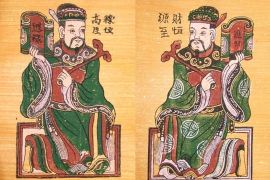 Tìm về Tết xưa qua tranh dân gian