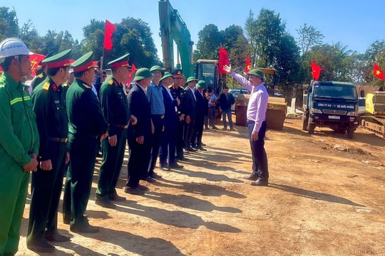 TP. Buôn Ma Thuột phát động thi đua lao động trên công trình hồ thủy lợi Ea Tam