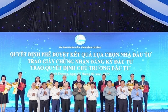 Bình Dương đón nhận gần 1 tỷ USD từ 7 dự án FDI đầu tư đầu năm mới