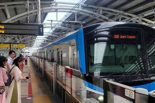 TP. Hồ Chí Minh: Metro số 1 đón hơn 761.000 lượt khách, doanh thu trên 11,7 tỷ đồng dịp Tết
