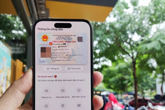 Không được sử dụng tài khoản định danh điện tử trong trường hợp nào?