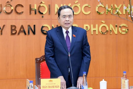 Chủ tịch Quốc hội Trần Thanh Mẫn làm việc với Ủy ban Quốc phòng và An ninh, Ủy ban Đối ngoại