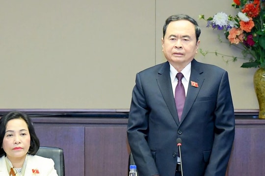 Chủ tịch Quốc hội Trần Thanh Mẫn thăm, làm việc với Ủy ban Kinh tế và Ủy ban Tài chính - Ngân sách