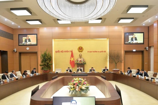 Thông cáo báo chí về Chương trình Phiên họp thứ 42 của Ủy ban Thường vụ Quốc hội (Tháng 02/2025)