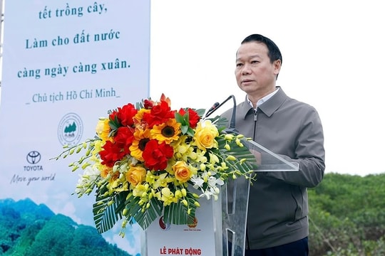 Bộ trưởng Bộ Tài nguyên và Môi trường Đỗ Đức Duy phát động “Tết trồng cây đời đời nhớ ơn Bác Hồ” 