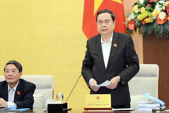 Chủ tịch Quốc hội Trần Thanh Mẫn: Tập trung chuẩn bị tốt nhất cho Kỳ họp bất thường lần thứ chín, không phân tâm vì sắp xếp lại tổ chức bộ máy, cán bộ