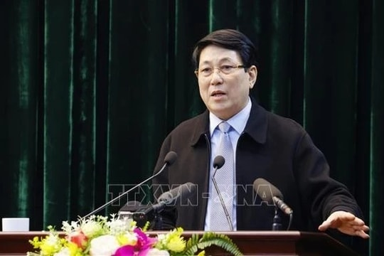 Chủ tịch nước Lương Cường thăm và làm việc với Tỉnh ủy Lạng Sơn